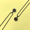 Quiges Interchangeable Mini Coin 12 mm Stainless Steel with Glitter