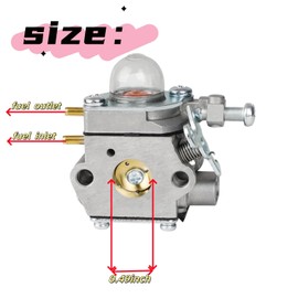 B2200 Carburetor Tune Up Kit Compatible with Craftsman 25cc B210 B2000 Leaf Blower Parts CMXGAAM204101 CMXGAAMR25BL CMXGAAMRBL25 CMXGAAMRBL25 41AR25B2793 41BR25BL793 41ARBL25793 41BRBL25793 Engine