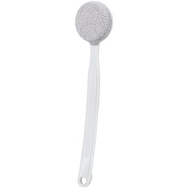 Beomeen Pumice Stone for Feet with Long Handle, Hard Skin Callus Remover, Scrubber and Exfoliator for Dead Dry Skin, Softer & Smoother Feet, Pedicure Tool (Curved)