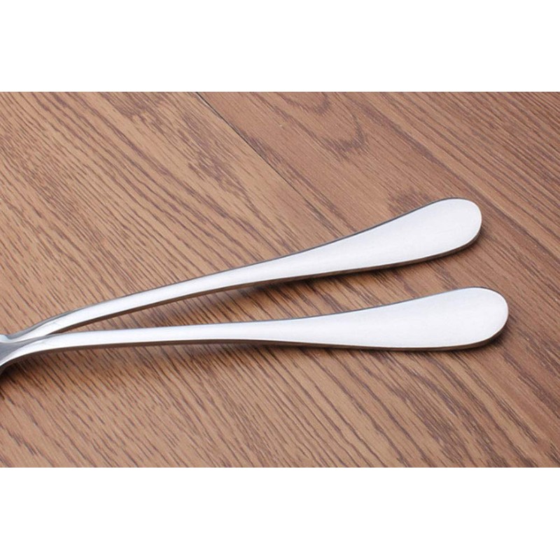 DayCount® Pack of 2 Soup Slotted Serving Spoon, 18/10 Stainless