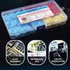 Twidec/110Pcs Nylon Flag Spade Female Insulated Terminals 22-18 18-14 12-10