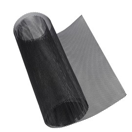 PH PandaHall Universal Car Grill Mesh, 47×16 Inches Automotive Grilles Rhombic Hole Aluminum Alloy Car Bumper Grille for Front Bumper Hood Air Vents Spoiler Automotive Exterior Accessories