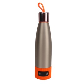 Calentador de Agua Portátil, 350ml Calentador de Biberón Portátil para Bebés, Calentador de Leche para Leche Materna o Fórmula, Viaje y Casa, Batería de 15000mAh de Potencia