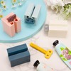 Opopark 4pcs Toothpaste Squeezer Plastic Rolling Tube Toothpaste Squeezer Reusable