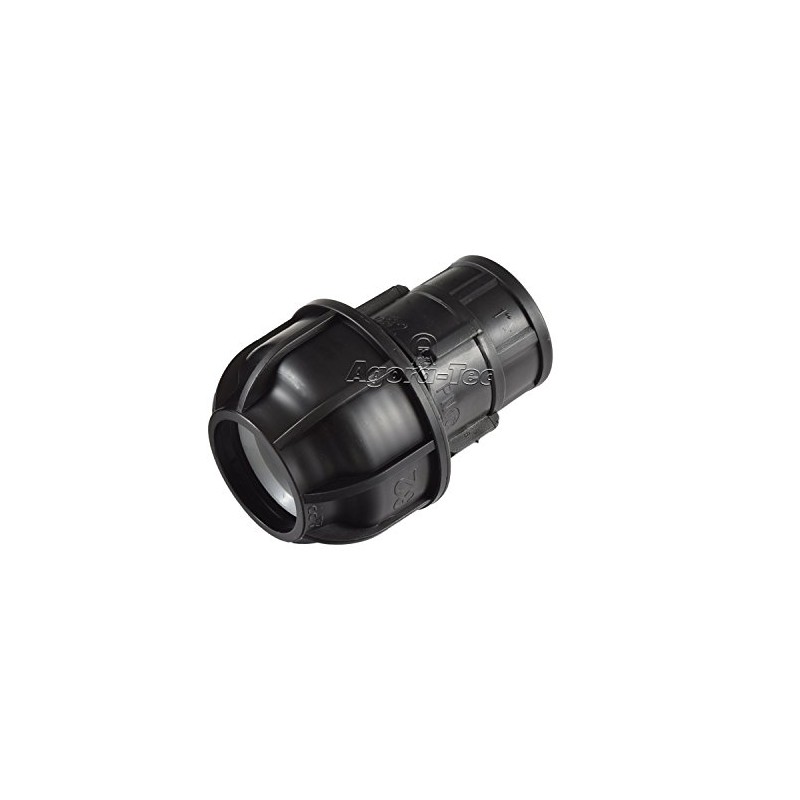 Agora-Tec® 32 mm PE Pipe Fitting Coupling to 1 Inch