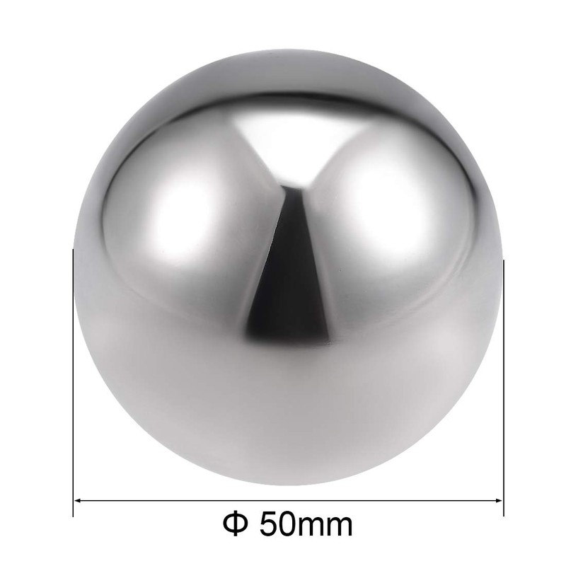 sourcing map 304 Stainless Steel Hollow Cap Ball for Railing