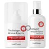 (1+1)Collagen Large Wrinkle Cream 250mlWrinkle Home Care Series Wrinkle Improvement Functionality - 9.Collagen Wrinkle Essence+Wrinkle Toner / (1+1)콜라겐 대용량 링클 크림 250ml링클 홈케어 시리즈주름개선 기능성 - 9.콜라겐 링클 에센스+링클 토너