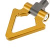 X AUTOHAUX Triangle Shape Front Rear Bumper Pendant Ring Eye