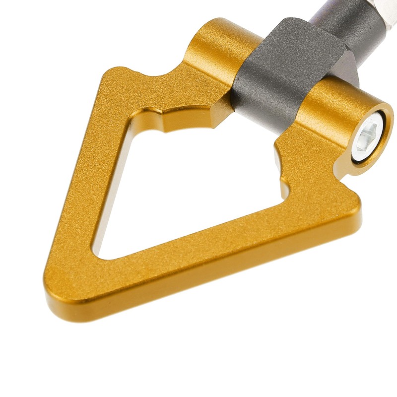 X AUTOHAUX Triangle Shape Front Rear Bumper Pendant Ring Eye