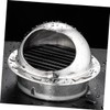 BUGUUYO Range Hood Exhaust Cover Air Vent Cap Stainless Steel