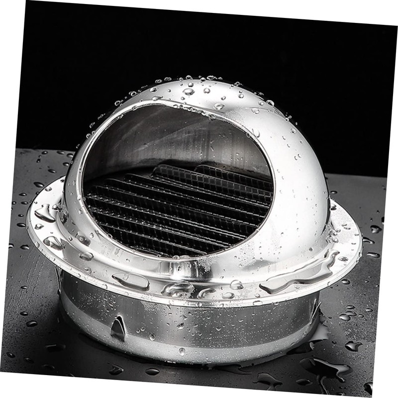 BUGUUYO Range Hood Exhaust Cover Air Vent Cap Stainless Steel
