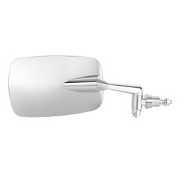 DASPARTS 113857514D Mirror Right Passenger Side Luxury Zinc Diecasting Version(Not Stainless Steel Housing) Chrome For 1968-77 Beetle - Super Beetle Sedan