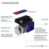 Mighty Max YTX4L-BS Replacement for GT4L-BS GB4L-BS Go kart Scooter