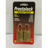 CCL Security Prestolock Steel Shackle Keyless Combination Padlocks Color Gold