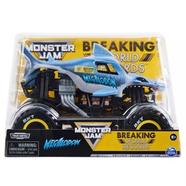 Monster Jam 2021 Target Exclusive Breaking World Records Series 1:24 Scale Diecast Megalodon