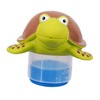 CAXUSD 1pc Cartoon Turtle Pool Dispenser Floater Accessory for Water
