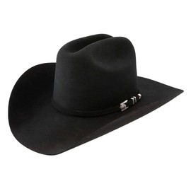 Stetson Men's 4X Corral Wool Cowboy Hat Black 7 5/8