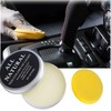 Cutiolly Lederpflege,2PCS Leder Balsam,Lederbalsam Lederpflege,Lederpflege Auto,Lederpflege Schuhe,Lederpflege für Auto Sofa