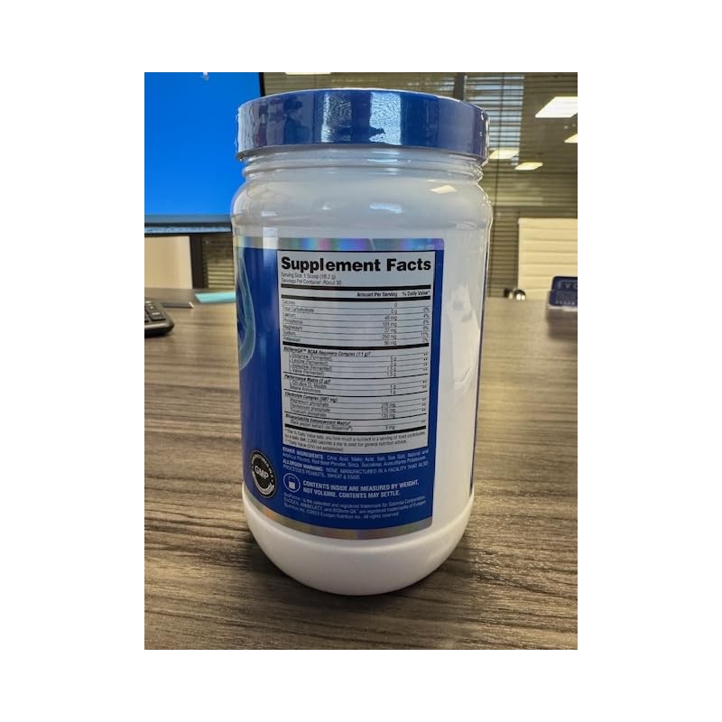 Evogen AminoJect, Vegano Fermentado a base de plantas BCAA, Glutamina,