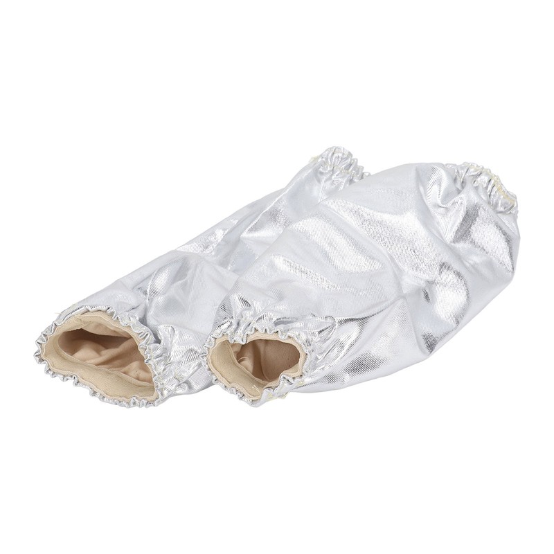 1 Pair Arm Oversleeves Insulated High Temperature Resistant Aluminum Foil