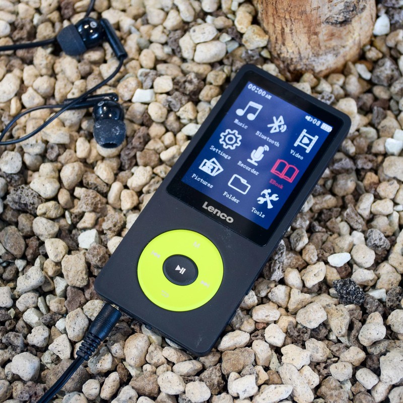 Lenco Xemio-860GN - MP3/MP4 Player with Bluetooth and 8 GB