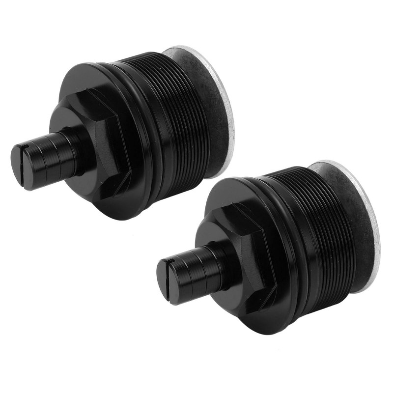 2 Pcs Preload Fork Cap Metal Front Shock Absorber Adjusters