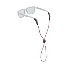 CHUMS 3mm Ripcord Rope Sunglasses Retainer & Glasses Strap for Men & Women (Orange/Sky)