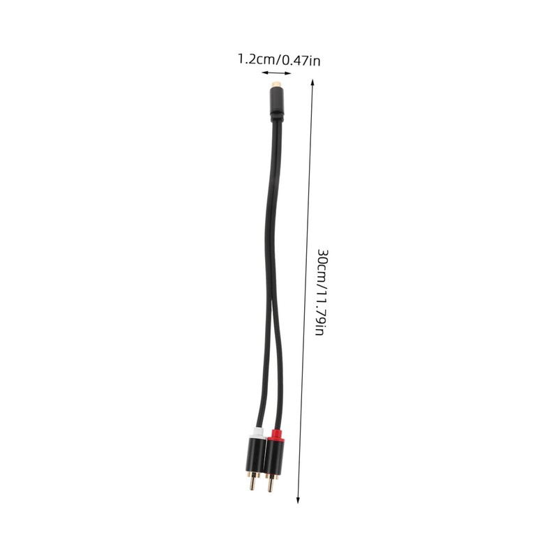 CHILDWEET RCA Audio Splitter Cable Y Adapter with Gold Plated