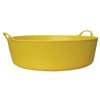 Small Shallow GORILLA TUB - 15L Yellow | Liquid Storage,