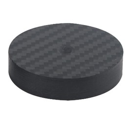 Lyaciomn Carbon Fiber Speaker Isolation 50x10mm Speaker Stand Feet HiFi AMP Accessory Parts Spikes Base Pad Speaker Pad