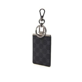 Daks (신세계강남점)DBHO1F138BK LOUIS PVC블랙 가죽 DD로고 장식 키링 (DB HONG KONG GANGNAM) DBHO1F138BK LOUIS PVC Black Leather DD Logo Decorative Keyring