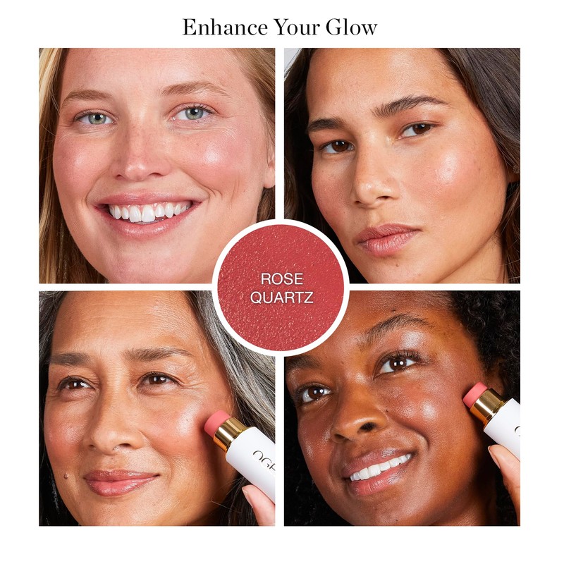 Ogee Sculpted Face Stick (ROSE QUARTZ - ROSE BLUSH) Certified