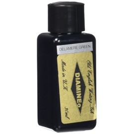 Diamine 30 ml Bottle Fountain Pen Ink, Delamere Green