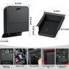 DIAMOOKY Front Under Seat Storage Organizer for Jeep Wrangler JL