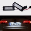 BLUETECH Premium LED License Plate Light Xenon Look Compatible with