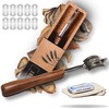 Handcrafted Bread Lame Made of Rich Dark Walnut Wood -
