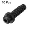 sourcingmap 10pcs 3mm Inner Dia PVC Strain Relief Cord Boot