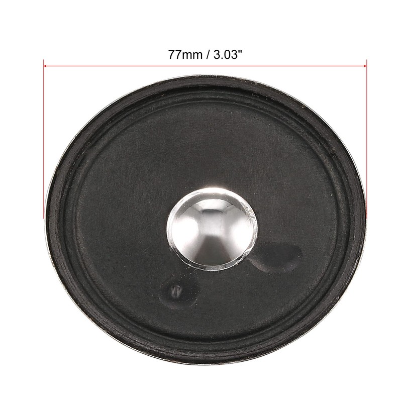 uxcell 1W 8 Ohm Micro Internal Speaker Magnet Loudspeaker 77mm