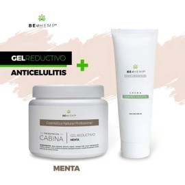 Gel Tonificante De Menta, Y Crema Anticelulitis Beohemp