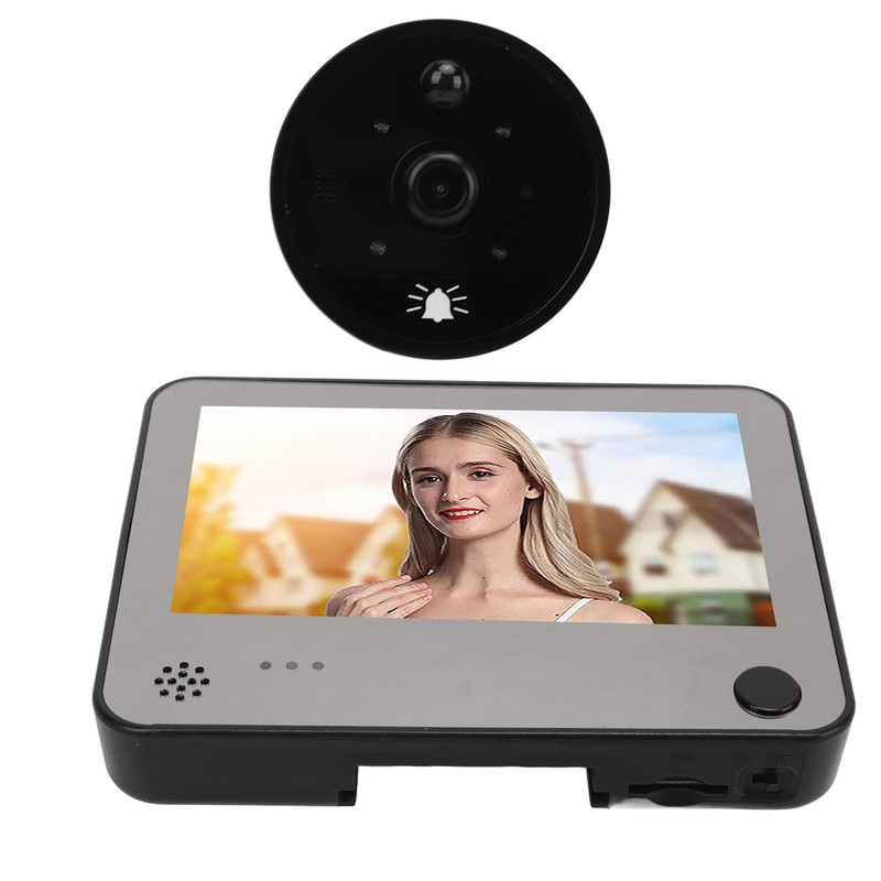 Peephole Camera Infrared Night Vision Two Way Talk Motion Detection