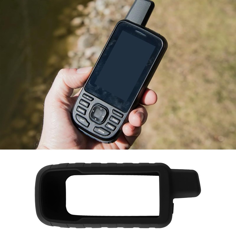 Briny River GPS-Mobilteil-Navigationssystem, weiche Silikon-Schutzhülle, kompatibel mit Garmin GPSMAP 66sr