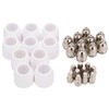 Plasma Consumable Kit P80 Electrode Tip Ceramic Nozzle Set Accessories