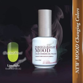LeChat Perfect Match MOOD - MPMG42 LIMELIGHT Color Changing Gel Polish 2015