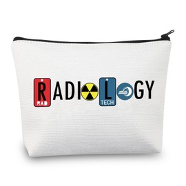 BDPWSS Radiology Technician Makeup Bag X-Ray Tech Gift Radiation Therapist Gift Radiologic Technologist Gift Radiographer Gift (Radiology)
