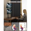 Dual Monitor Stand - Vertical Stack Screen Free-Standing Monitor Riser