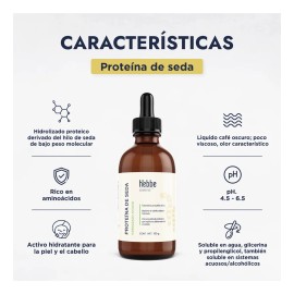 Proteina De Seda Hidrolizado Liquido Capilar Y Facial 100g