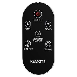Foot Bath Replacement Remote Control Compatible Only with Model BA03H