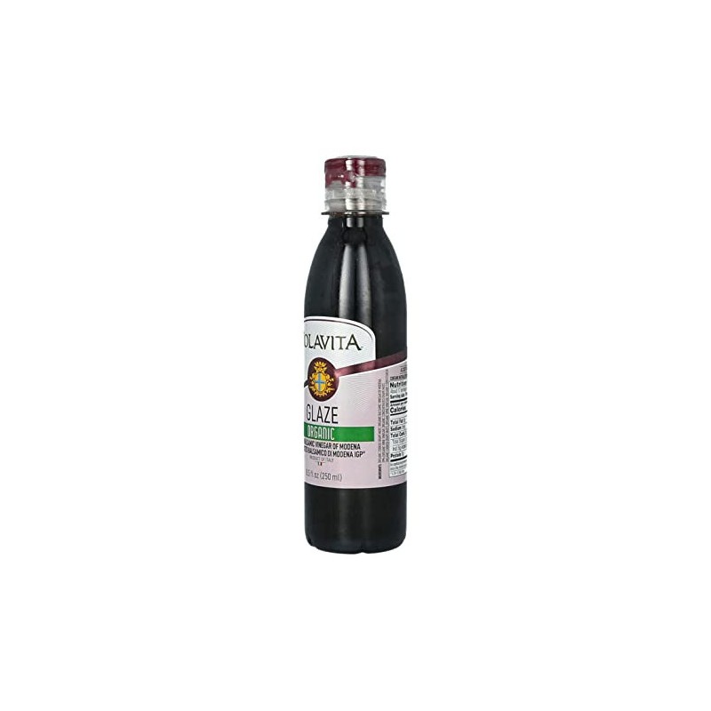 Colavita Organic Balsamic Vinegar Glaze 8.5 Oz Pack of 6