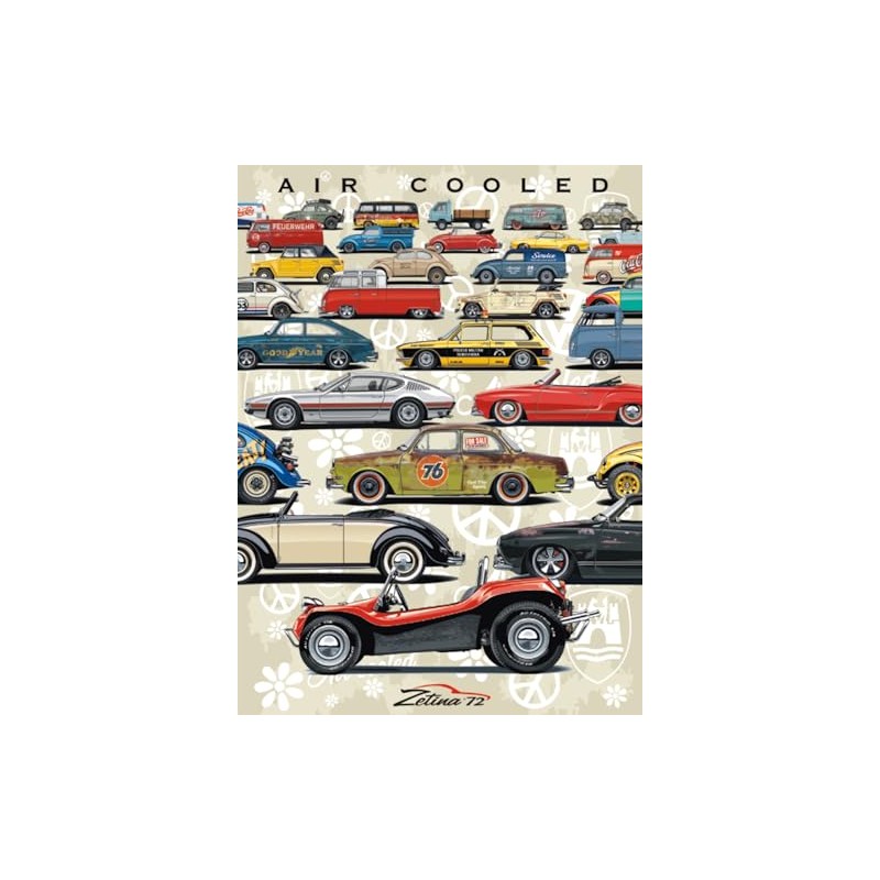 ROMPECABEZAS COLECCION ARTISTICA DE AUTOS