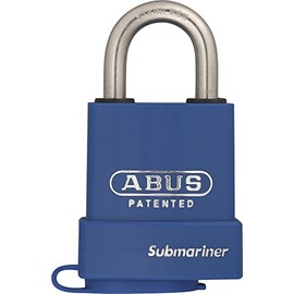 ABUS 83 Wpib/53 Interchangeable Hardened Steel Cadenas with Cylinders Arc Stainless Steel and Coated Nano Protect 53 mm